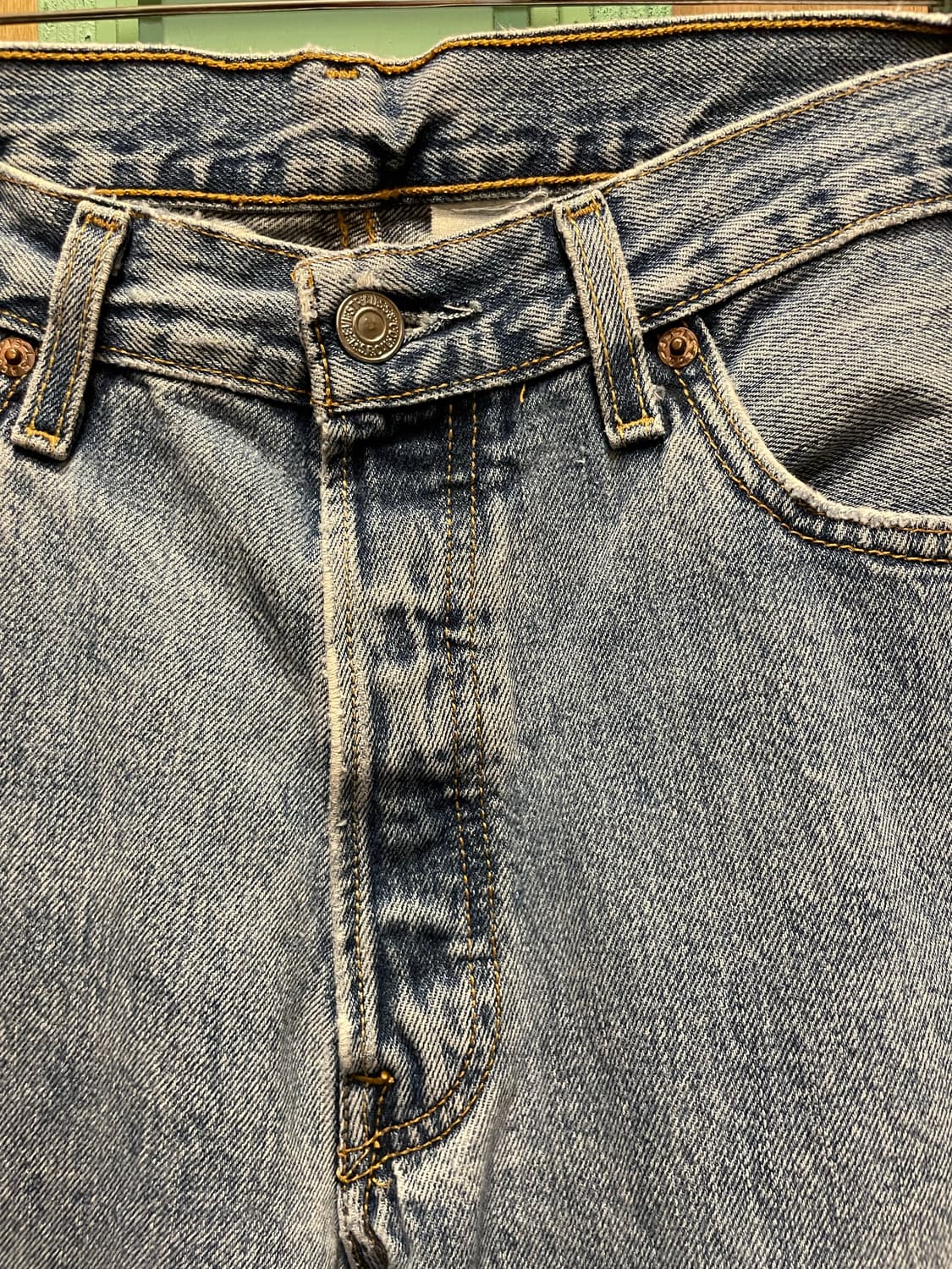 1990’s Levi’s 501 Button Fly Denim Pants 상품이미지3