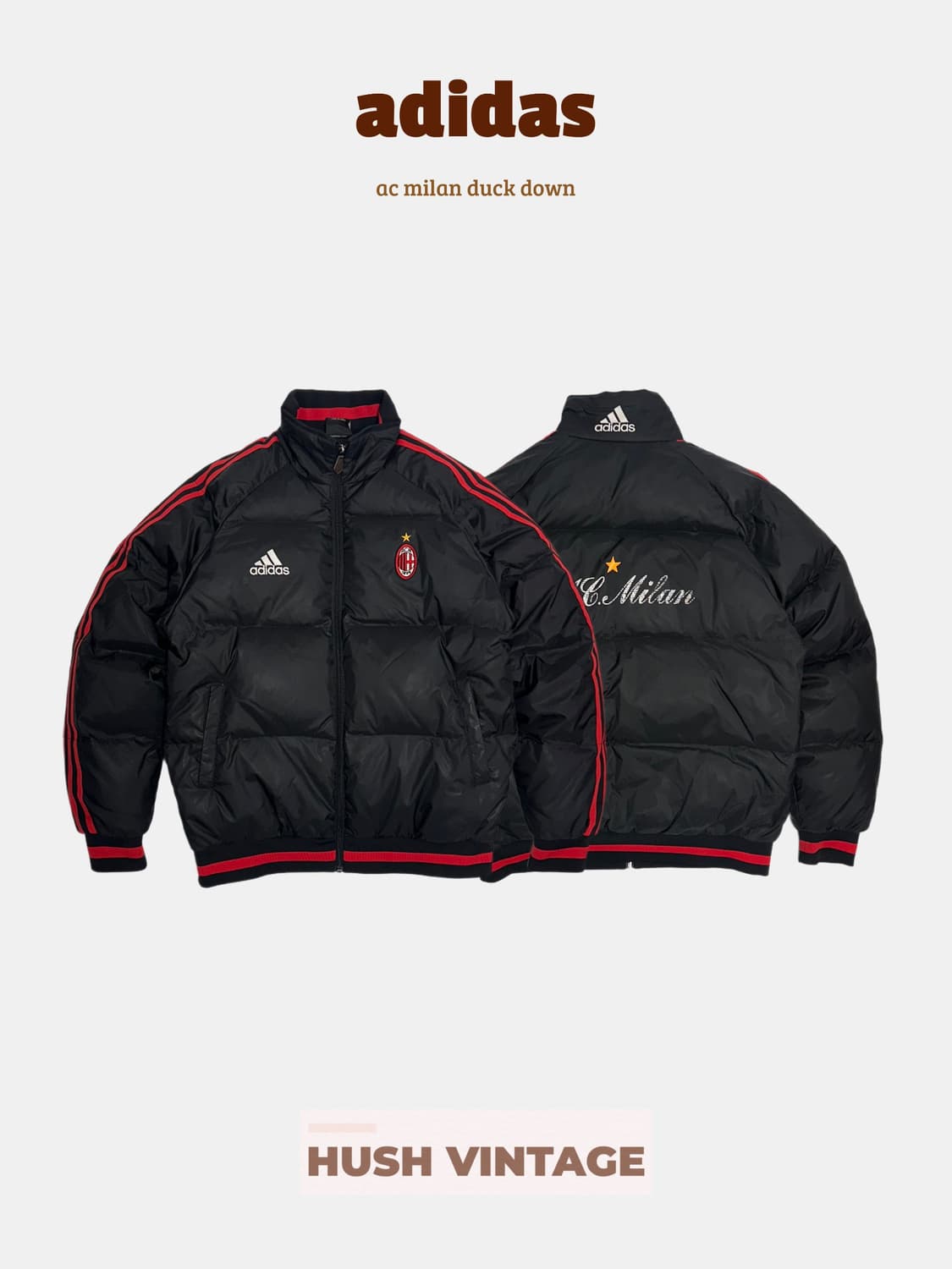 아디다스 AC밀란 덕다운 패딩 상품이미지1
