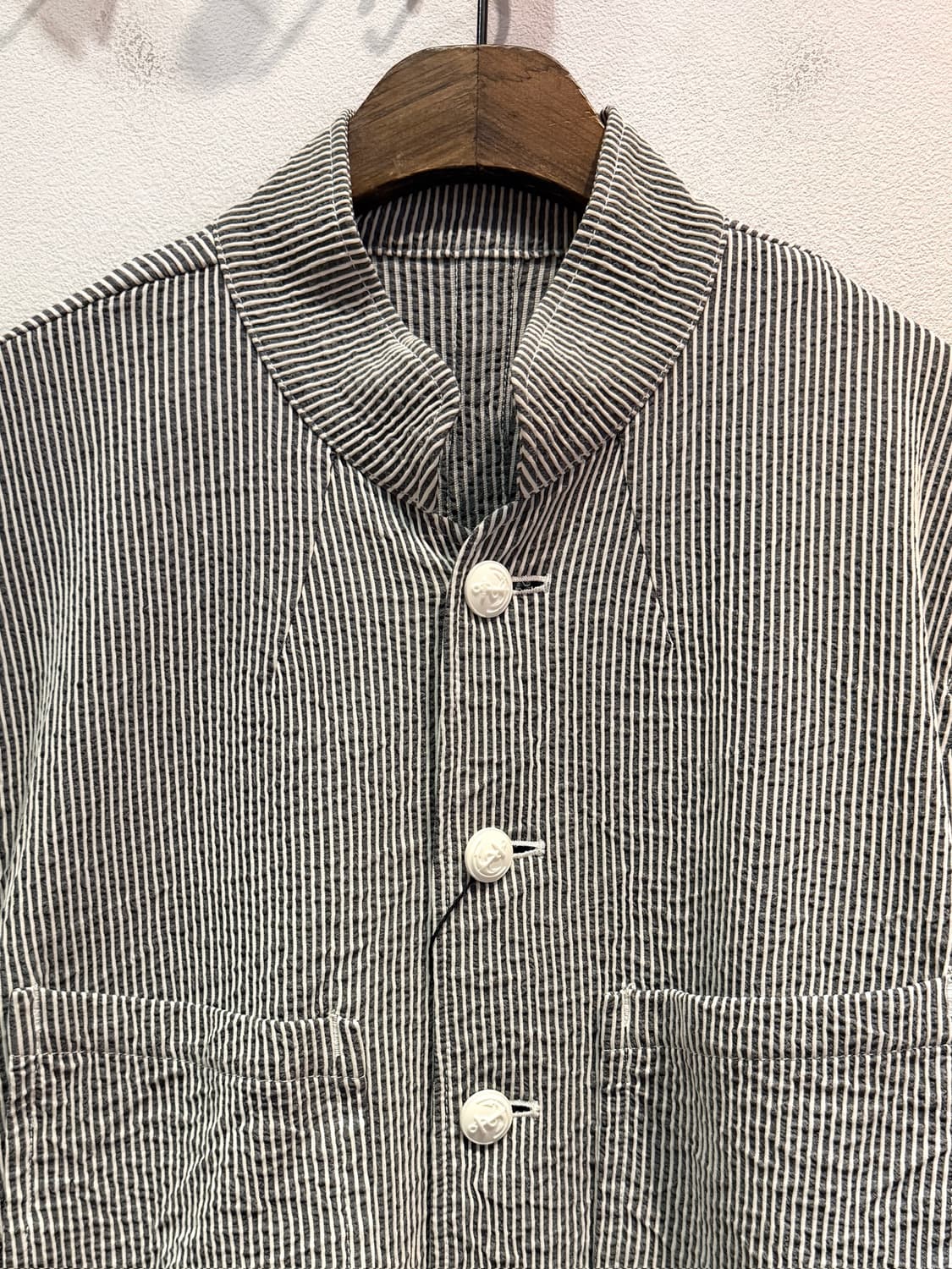 Per Bacco Seersucker Stripe Jacket 상품이미지3