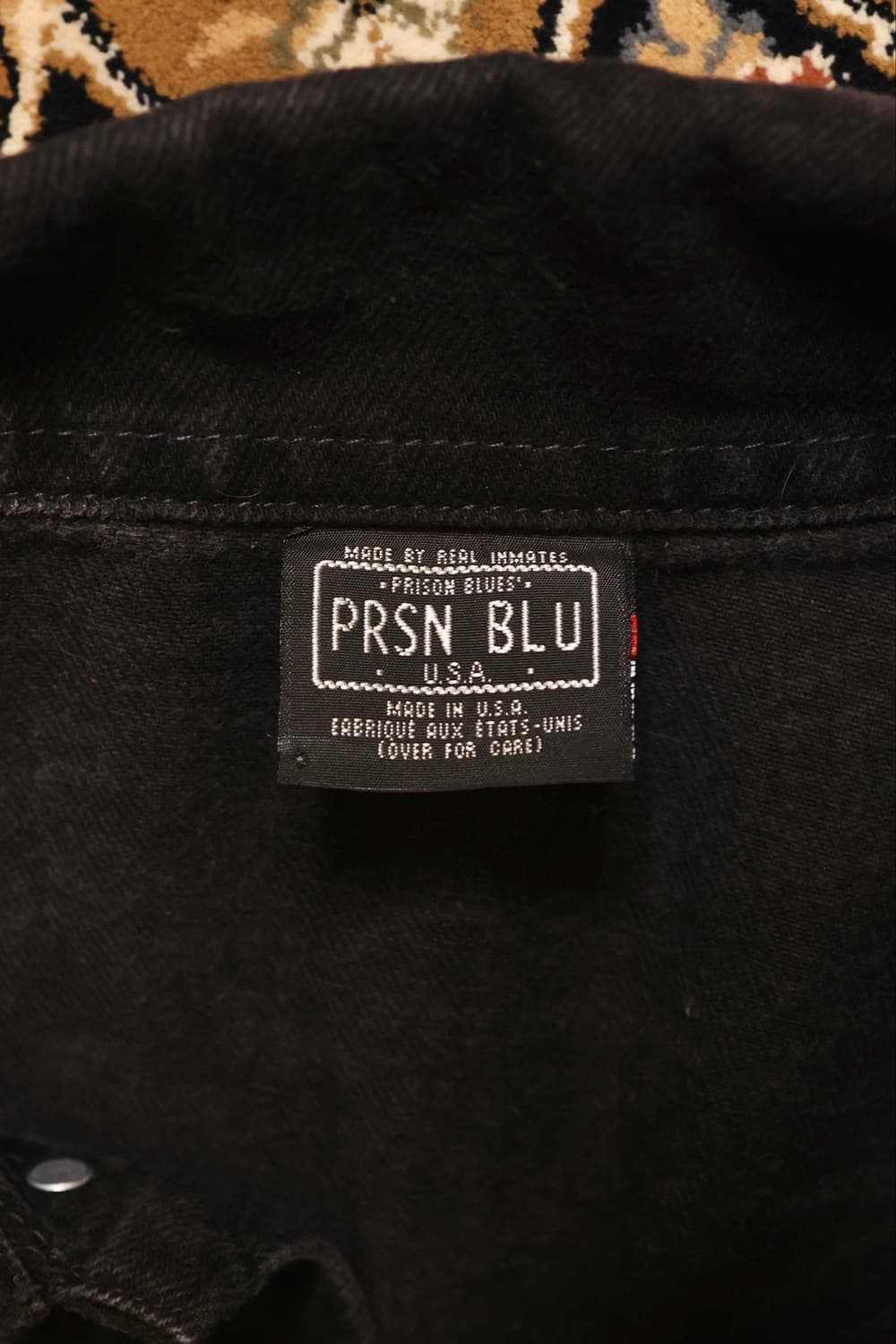 80s Prison blues 초어 자켓 made in USA 상품이미지2