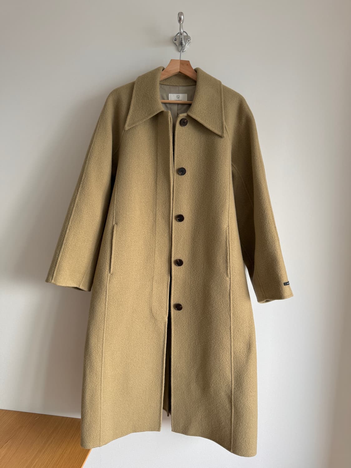 런던플랏(LONDONFLAT) 핸드메이드 울 코트(울마크) 상품이미지2