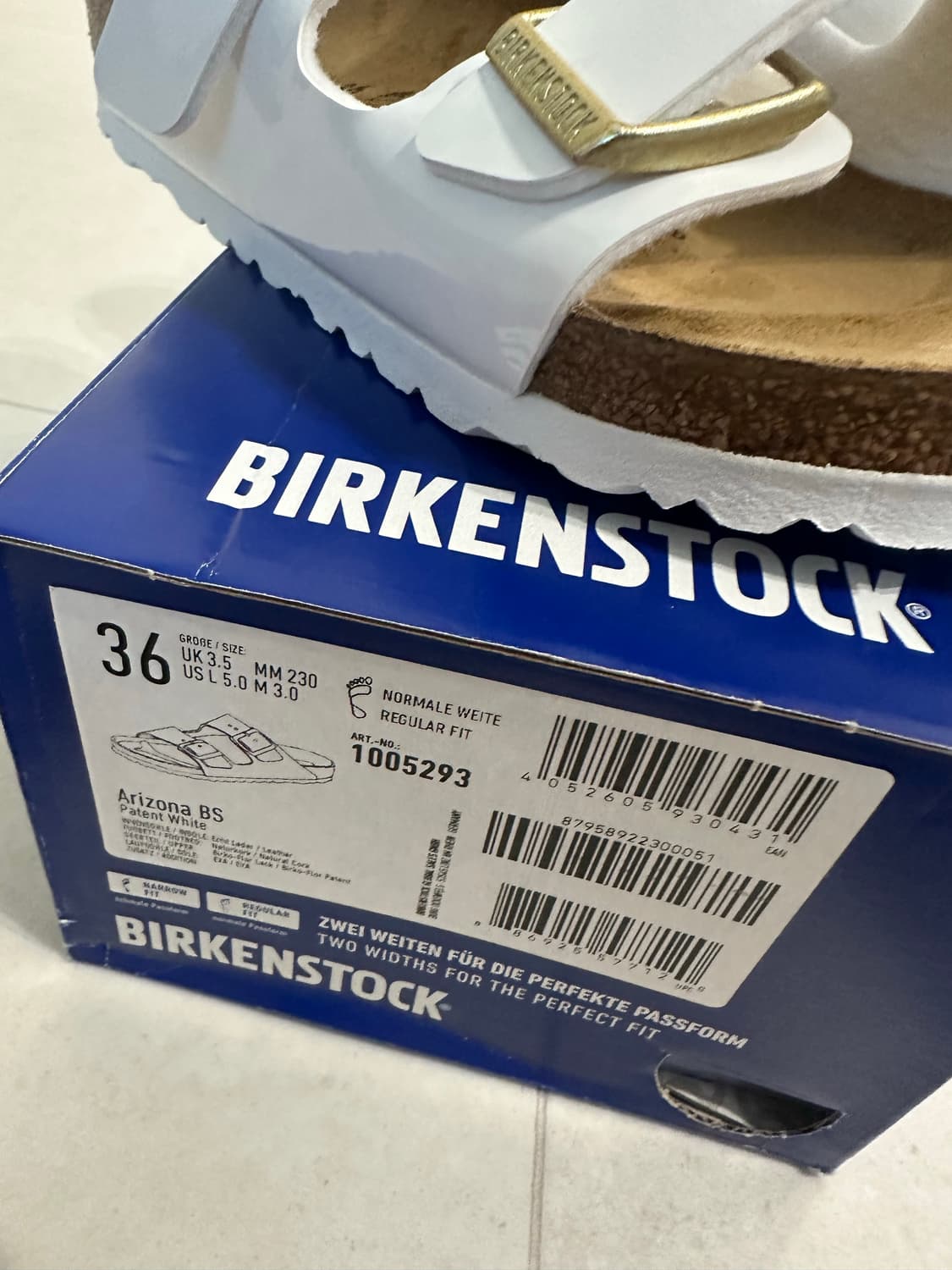 버켄스탁 아리조나 페이턴트 366(230) 새상품 상품이미지2