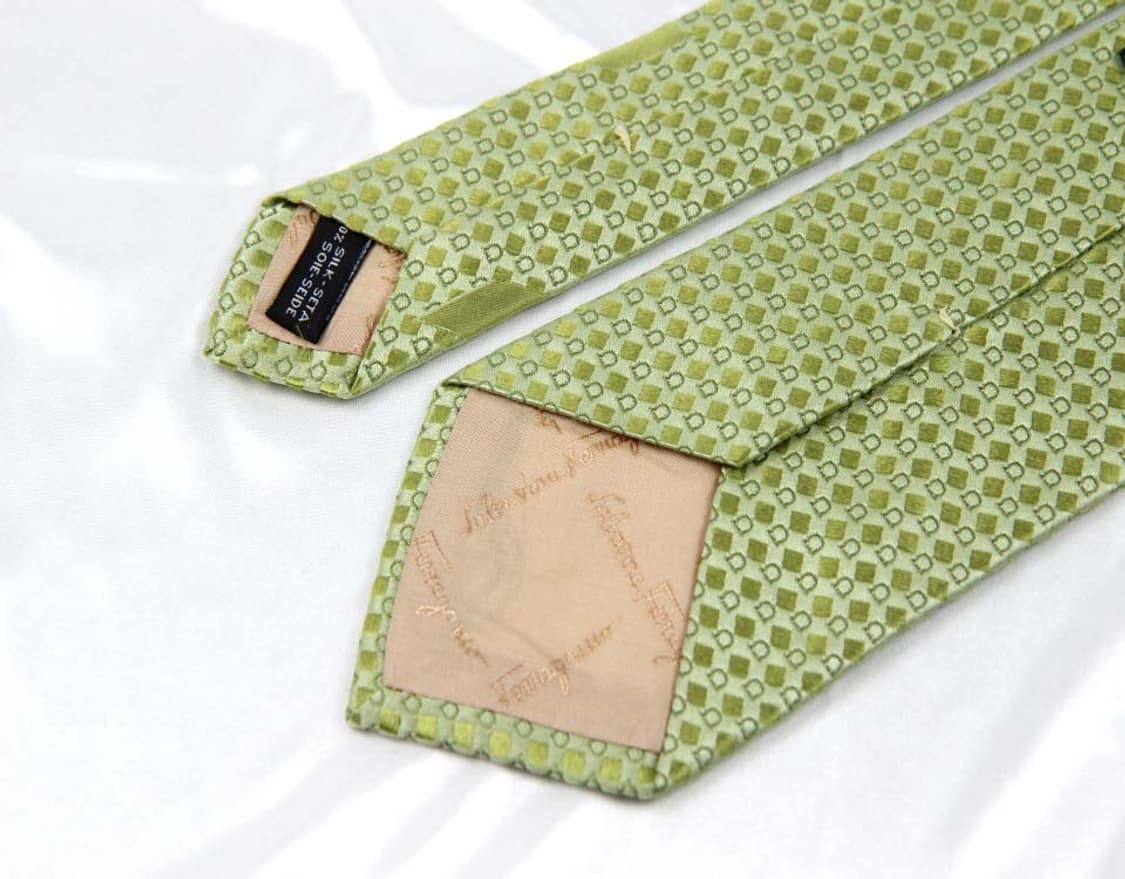 페라가모 8.5cm A+등급 신형 간치니 남자 명품 넥타이 상품이미지4