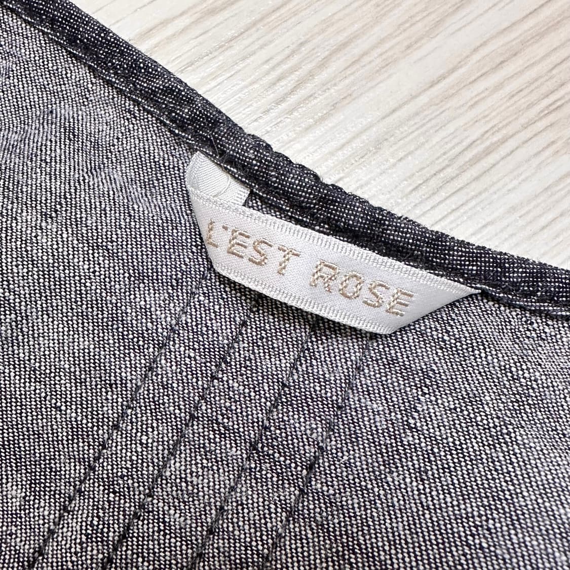 레스트로즈 데님 점프수트 상품이미지3