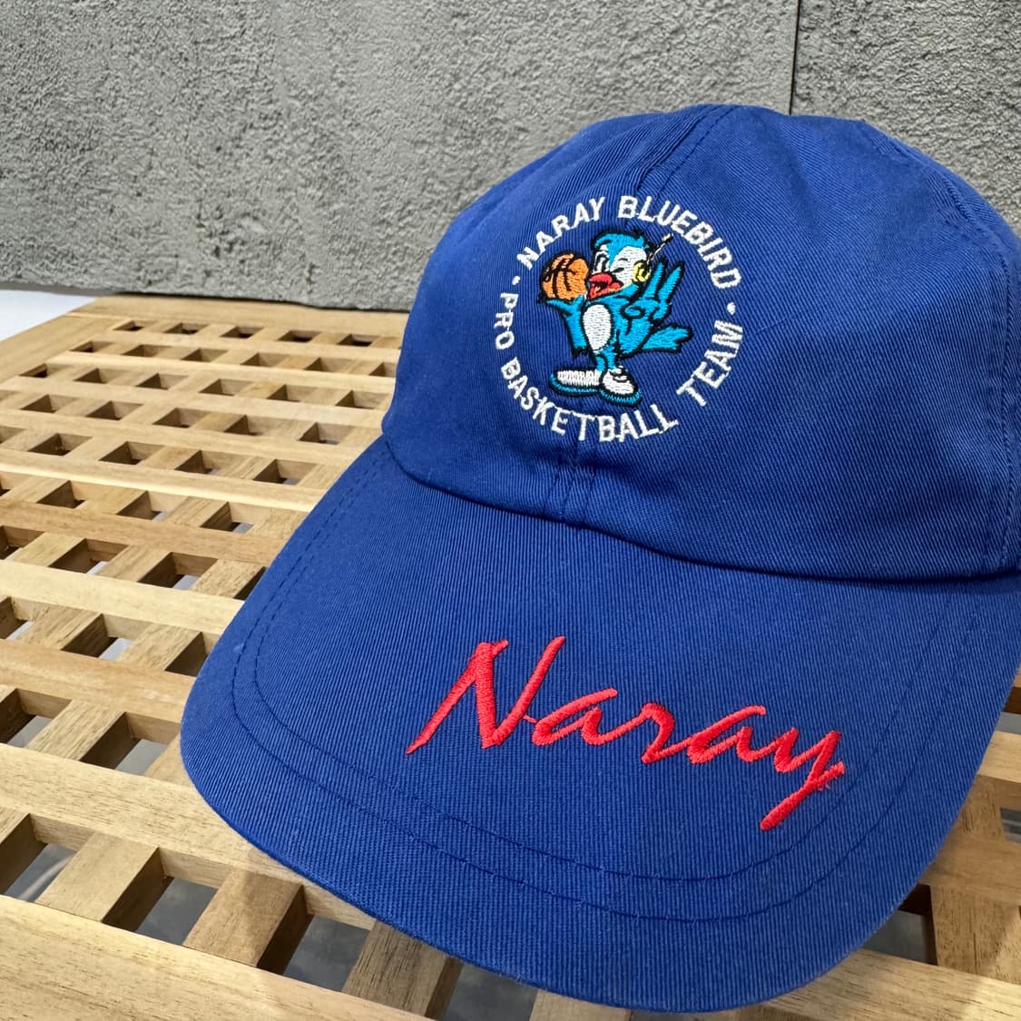 90s KBL 나래 블루버드 캡 상품이미지3