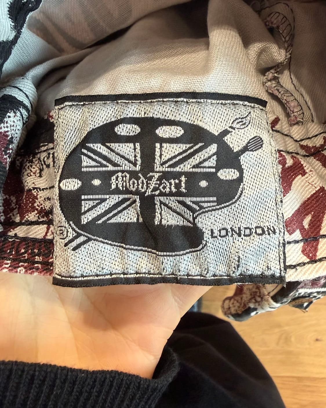 모자르트 런던 멀티패턴 크롭 자켓  상품이미지8