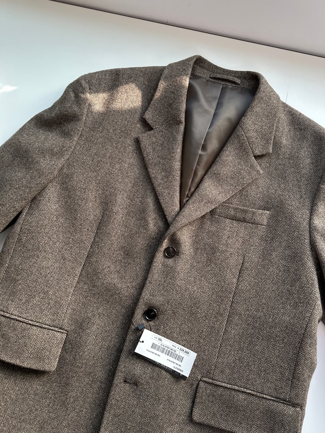 새상품)일꼬르소 테일러드 싱글자켓  상품이미지3