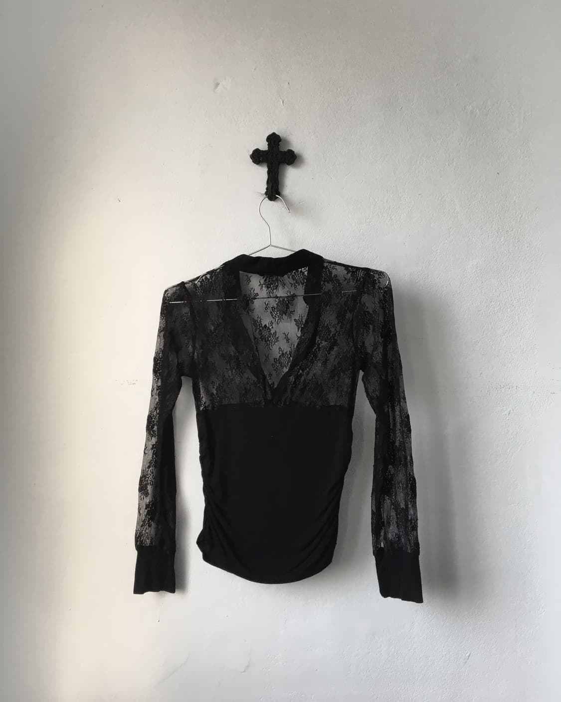 Lace layered sleeve 상품이미지3