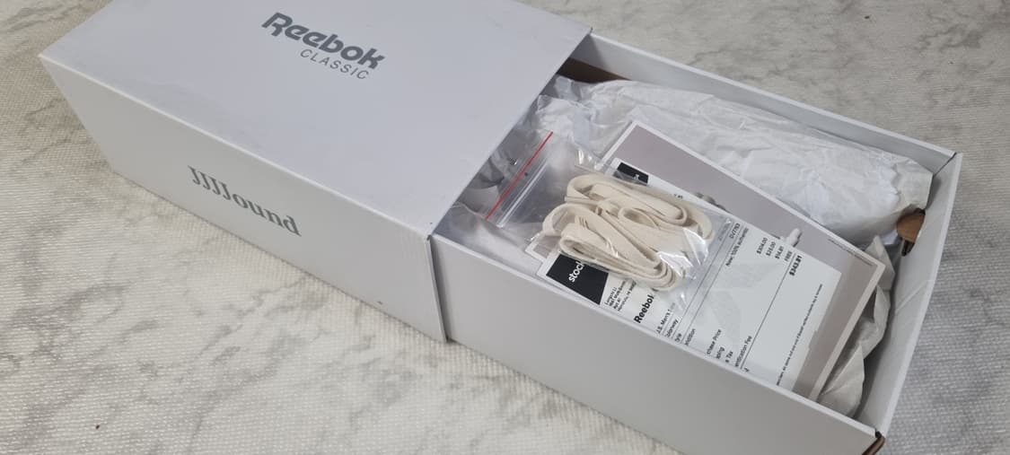 리복 자운드 클럽 c og 화이트 그레이 270 상품이미지9