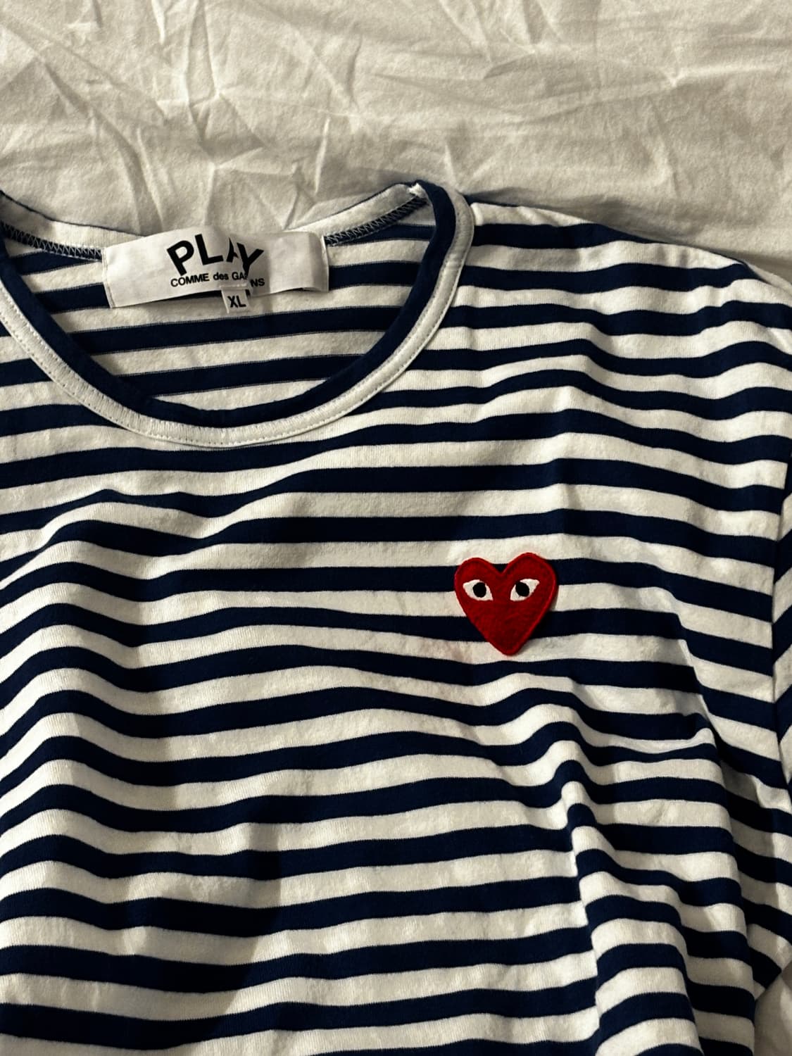 꼼데 보더티 롱슬리브 상품이미지2