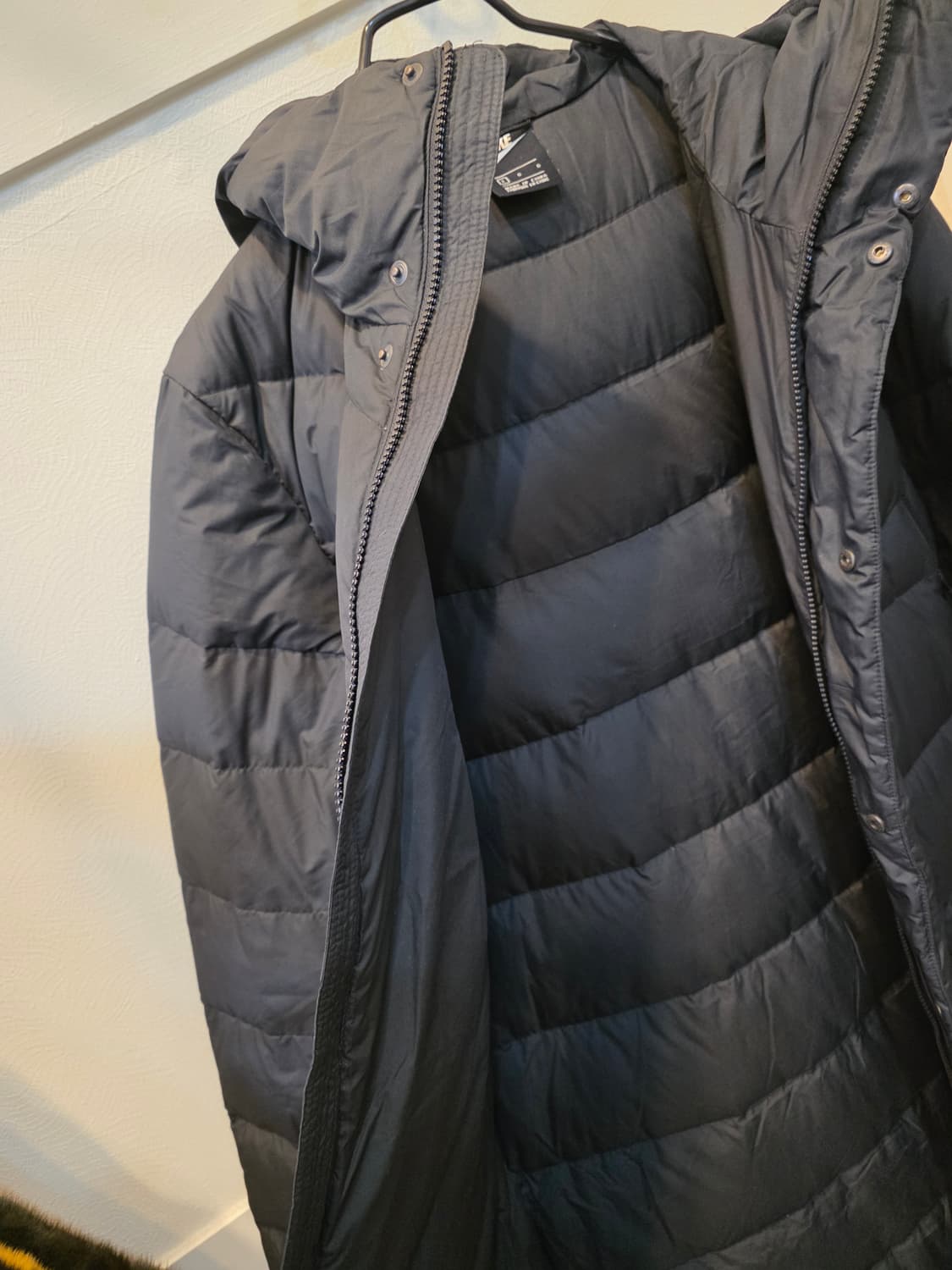 나이키 블랙 롱 패딩 상품이미지5