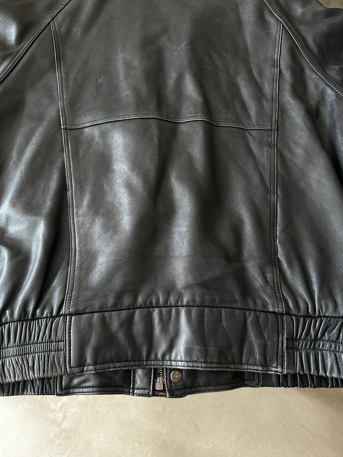 Eltoro 클래식 레더 블루종 자켓 상품이미지7