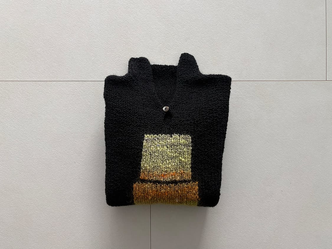 color block boucle knit 상품이미지2