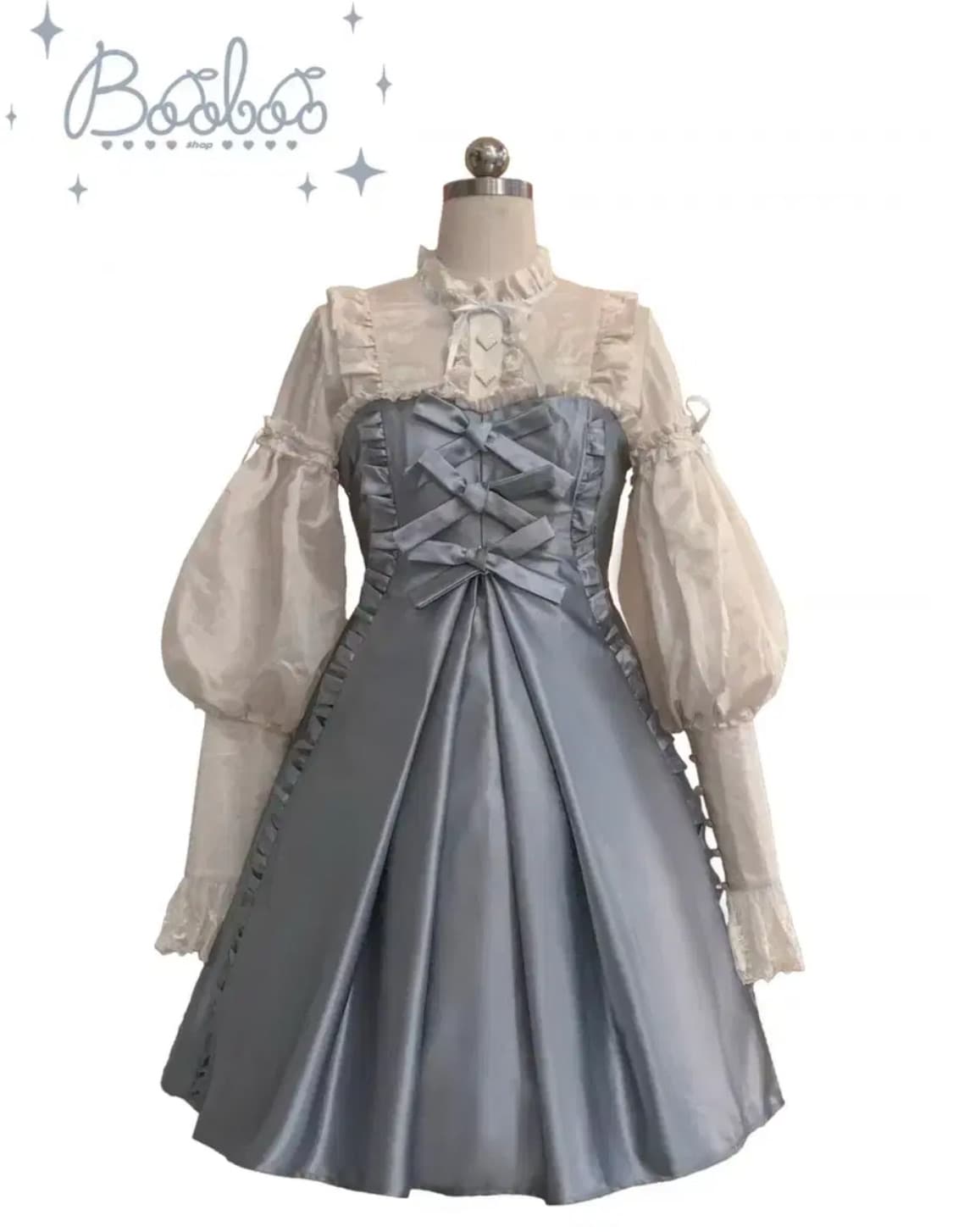 Booboo 블루 로리타 원피스(양산계 등) 상품이미지1