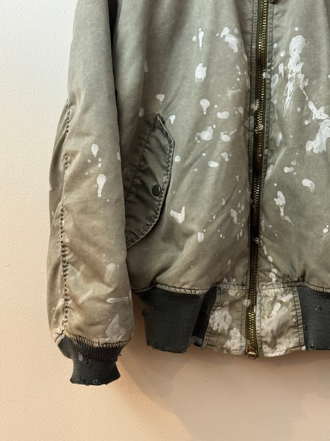 90s alpha hard faded painter ma-1 상품이미지4