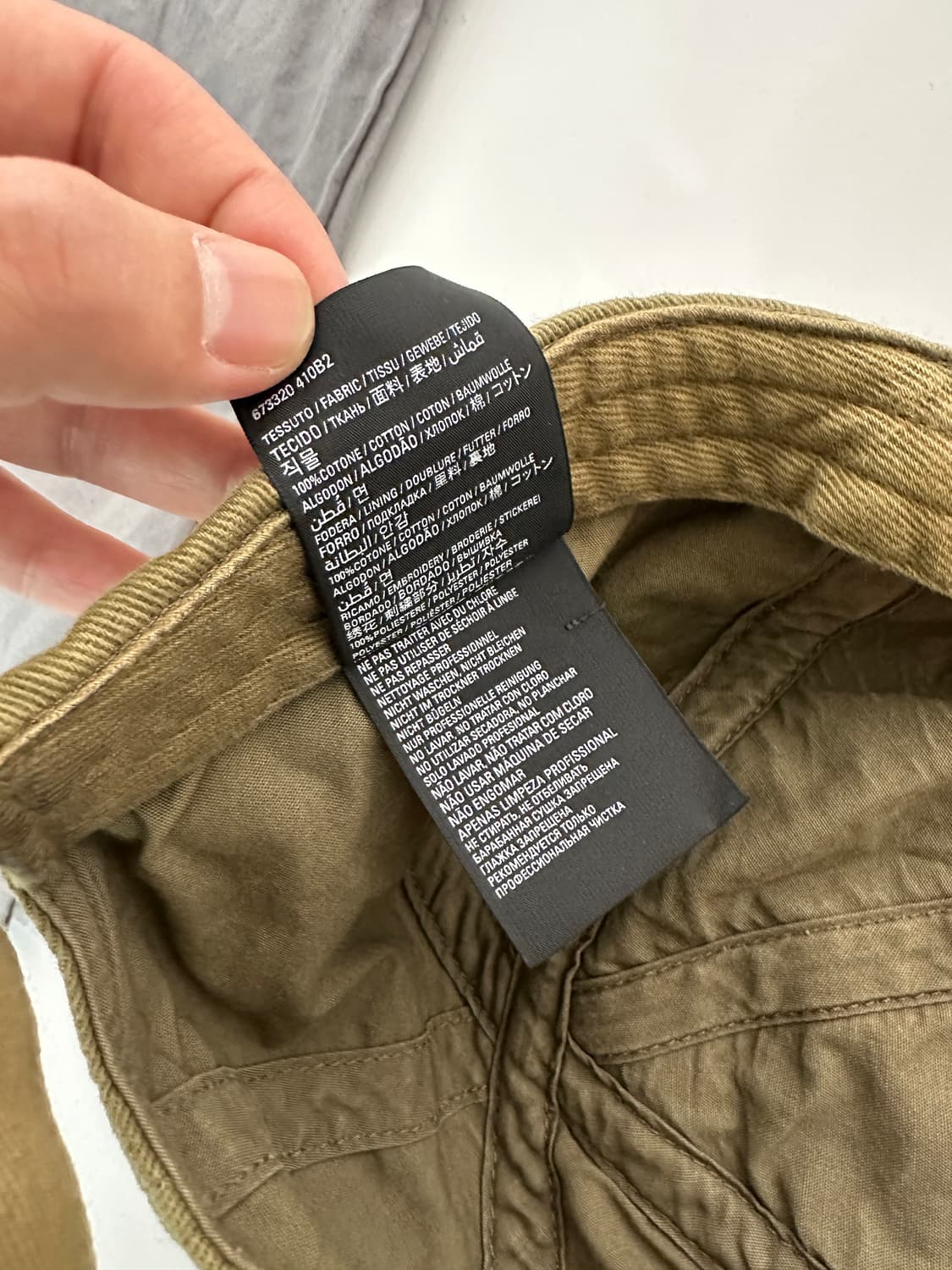 발렌시아가 폴리티컬 캠페인 디스트로이드 캡 상품이미지7