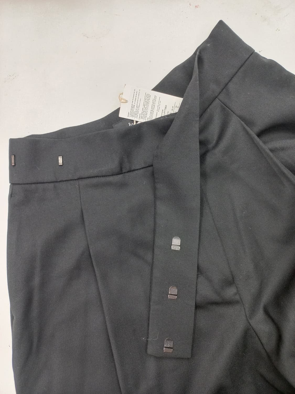 Lucy Judy 블랙 항아리핏 슬랙스 (허리 32) 새상품 상품이미지5