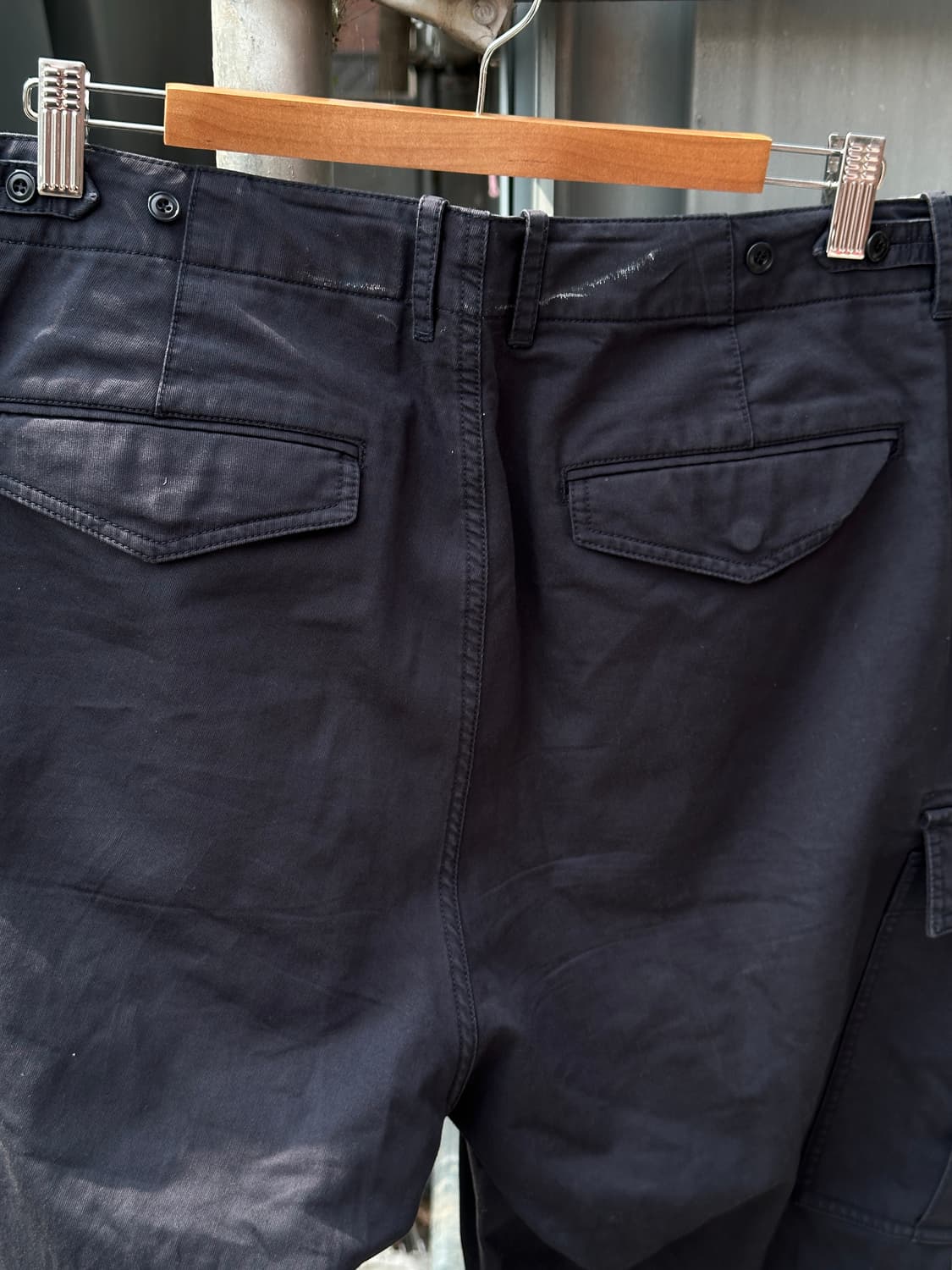 포터리 POTTERY 카고팬츠 네이비 M65 워시드 코튼 4사이즈 상품이미지8