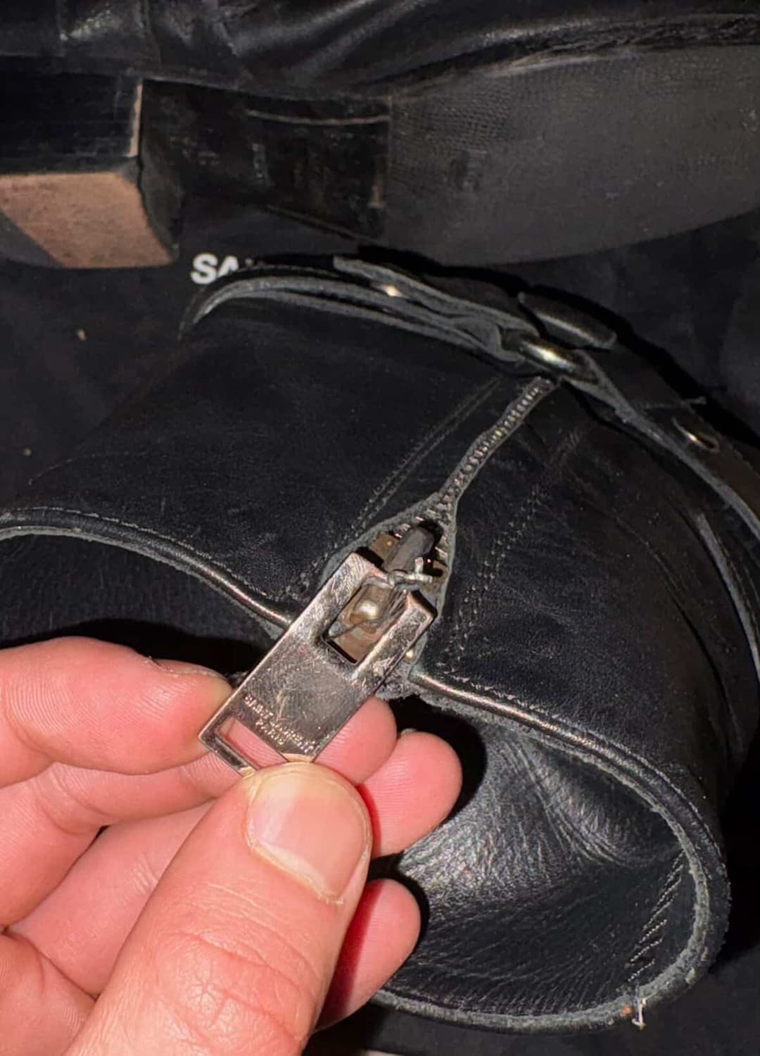 생로랑 와이어트 하네스 부츠 42 상품이미지4