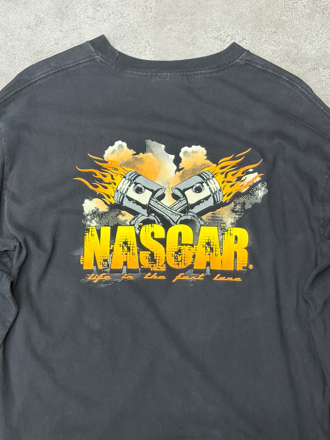 00s 나스카 NASCAR 블랙 긴팔 티셔츠 상품이미지2
