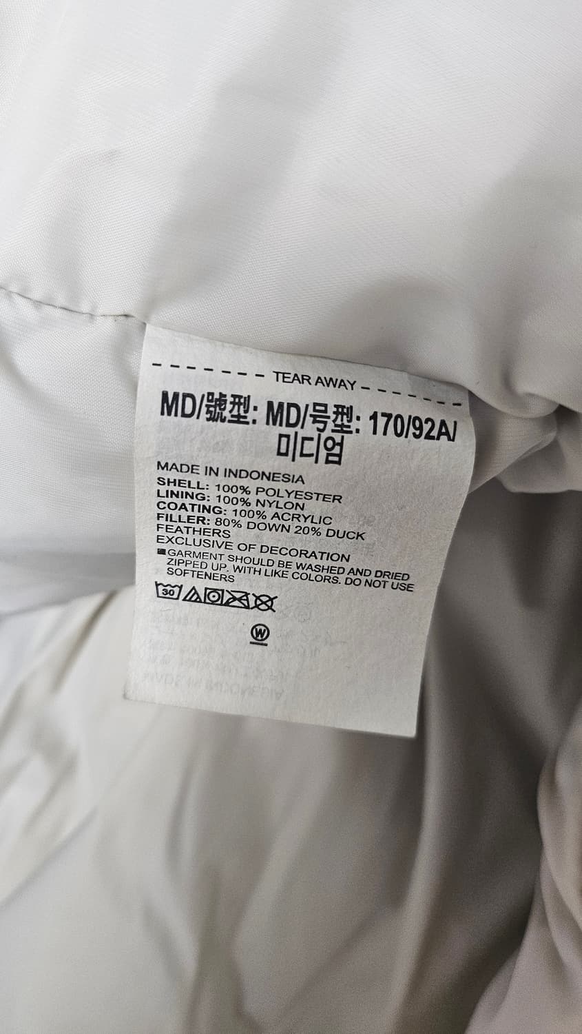 언더아머 숏패딩 m사이즈 상품이미지5