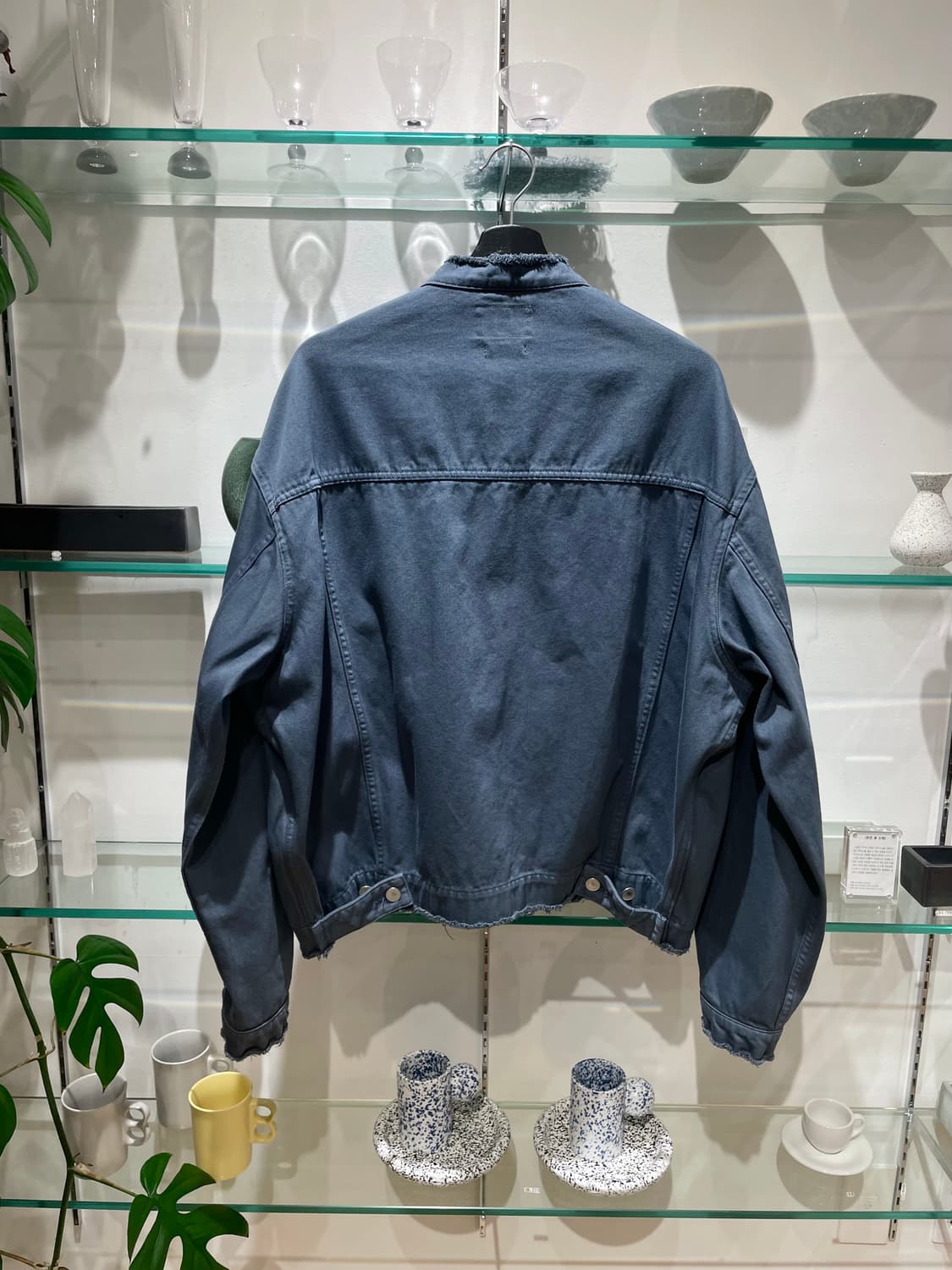 YOKE cut-off wide trucker jacket 상품이미지2