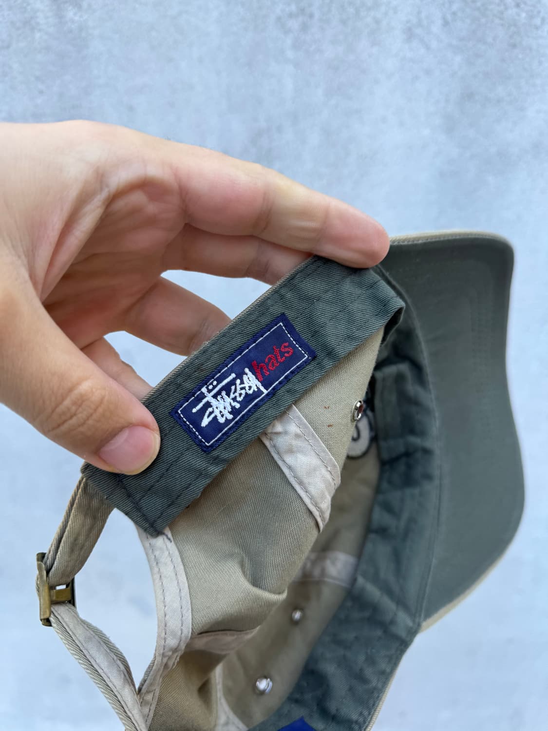 90s 스투시 Double S 로고 볼캡 상품이미지7