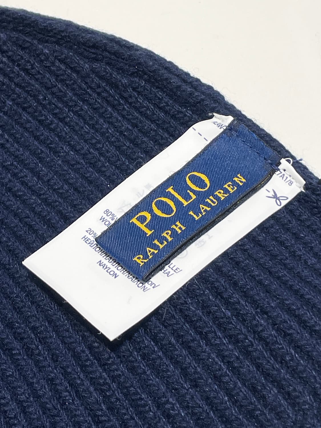 폴로 랄프로렌 베어 네이비 비니 미사용 새 상품 A1542 상품이미지6