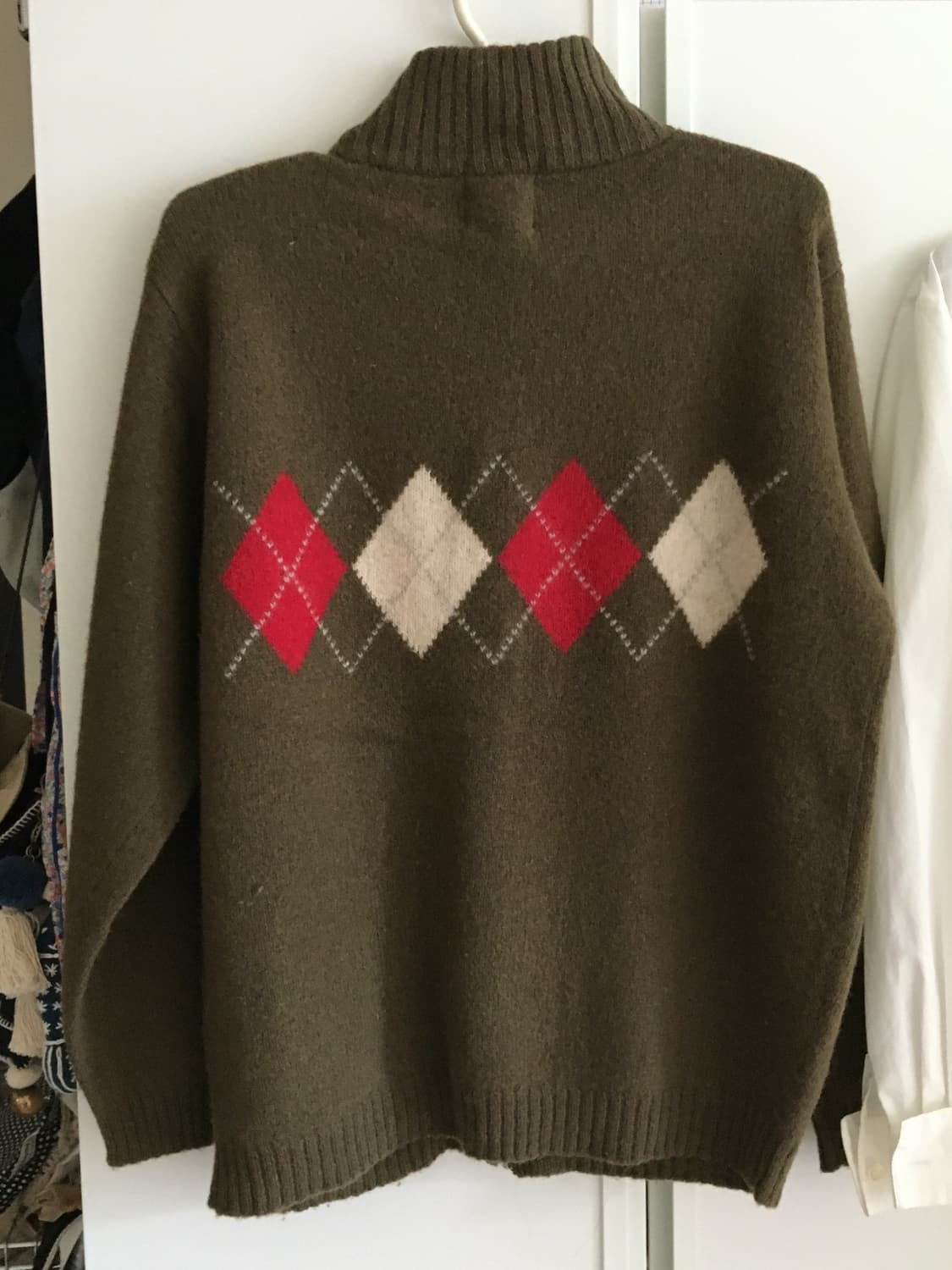 빈티지 니트 집업 상품이미지3