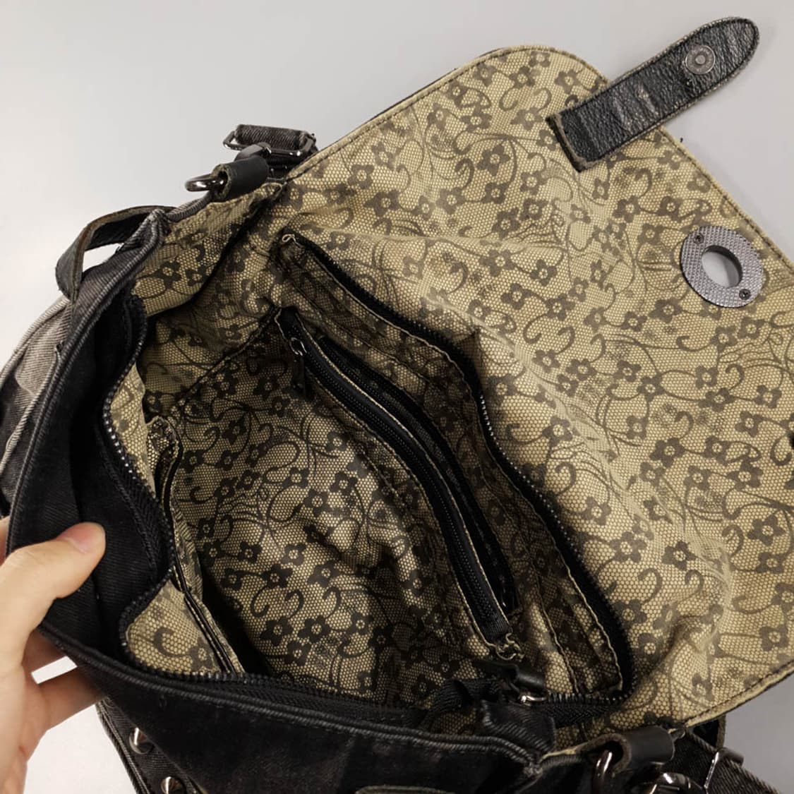 OLYA FASHION 흑청 스터드 Y2K 펑키 락시크 상품이미지6