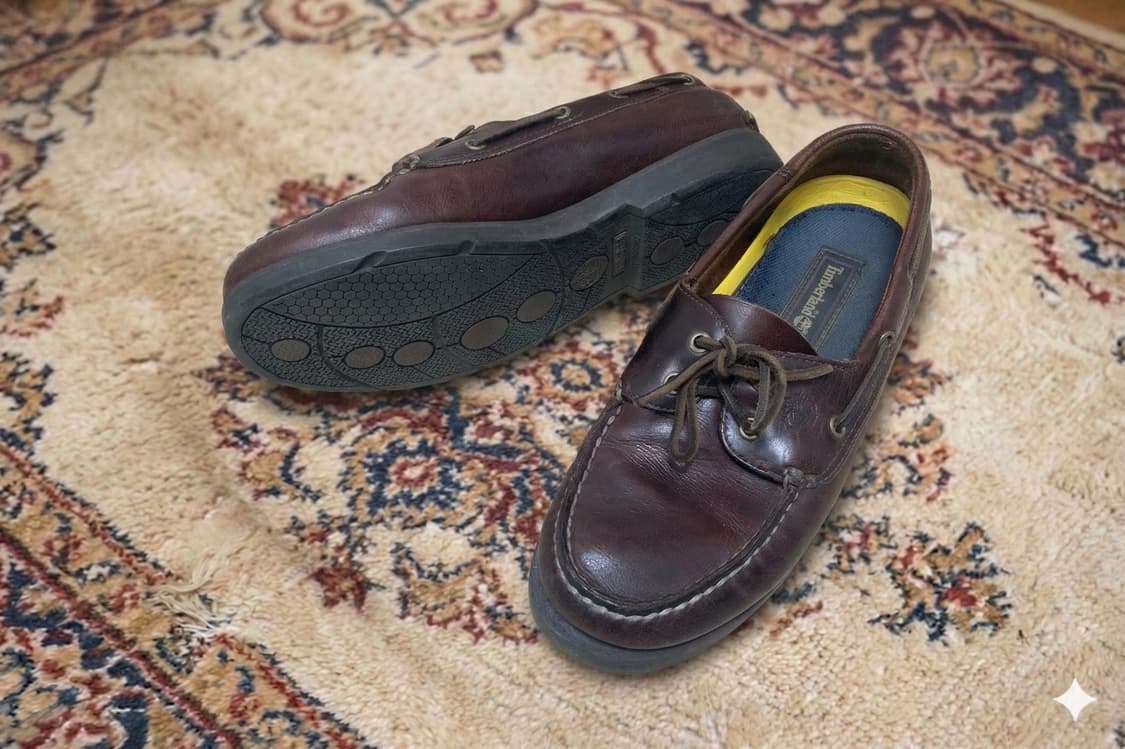 270) 팀버랜드 2아이 보트슈즈 다크브라운 상품이미지3