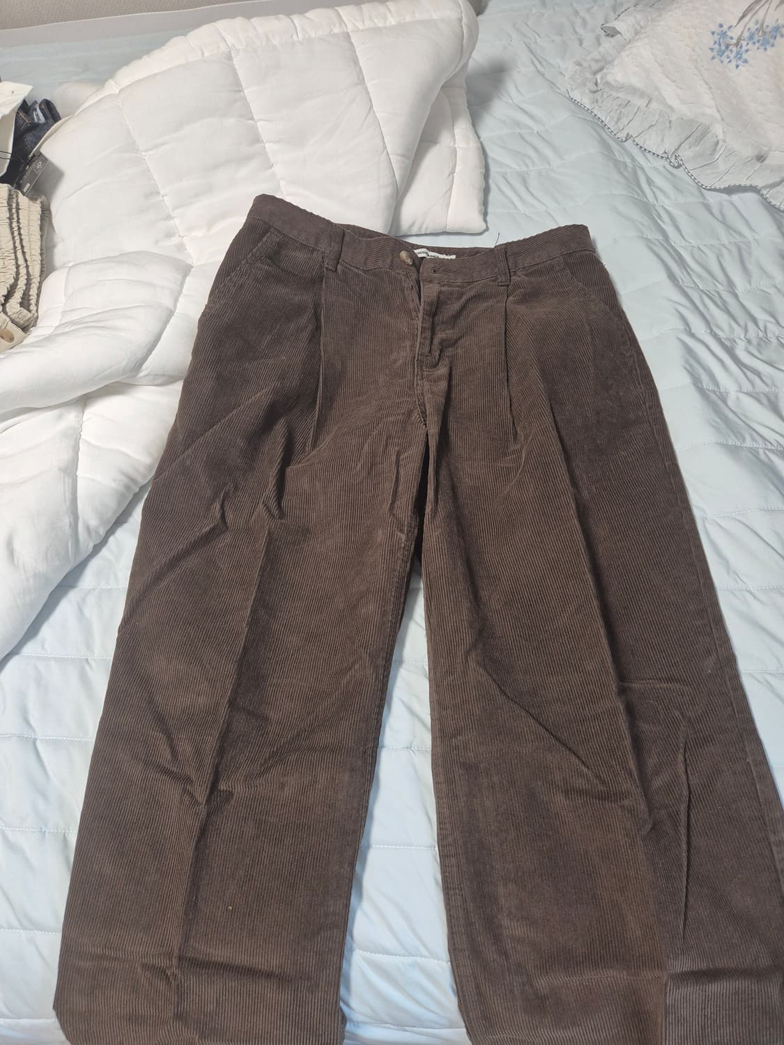 엑스컨테이너 코듀로이 팬츠 브라운 M 상품이미지1