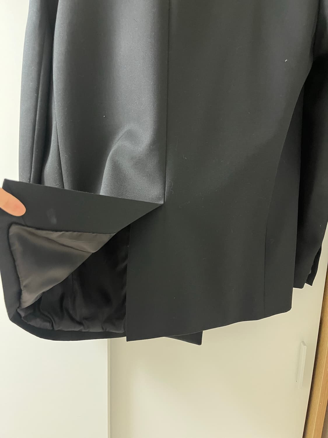 [타일레]Oversize Double breasted (블랙)_2size 상품이미지6