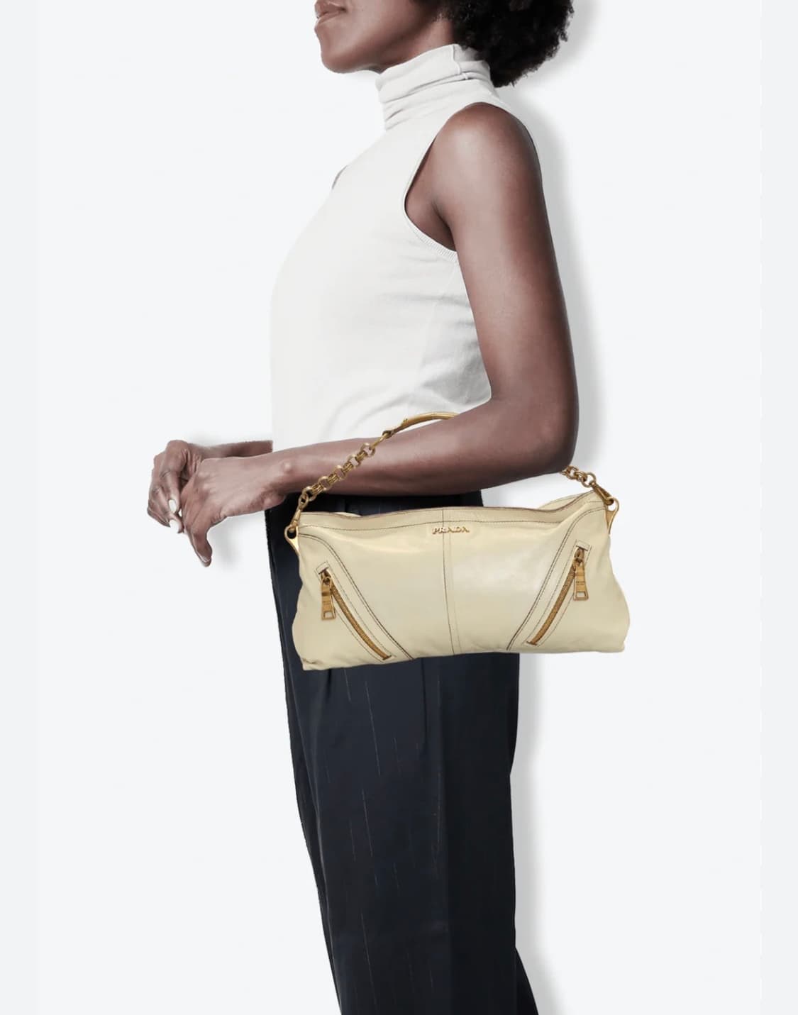 프라다 비텔로 샤인 Bacca 핸드백 숄더백 상품이미지7