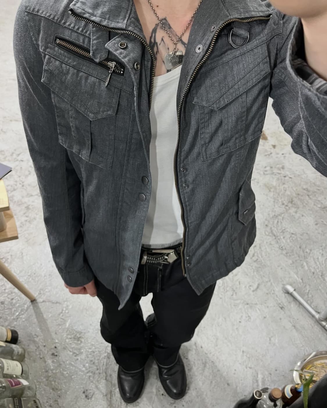 Michel Klein biker jacket 상품이미지1