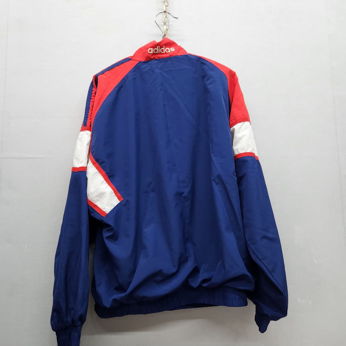 올드스쿨 아디다스 배색 오버핏 바람막이 95(XL) 상품이미지4