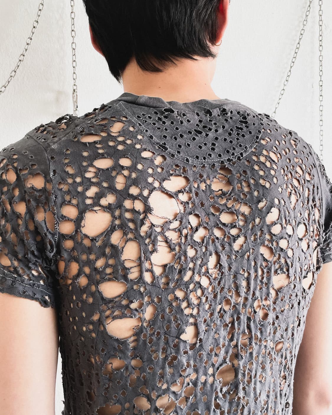 rare* the anarchist jpn vkei 불렛홀 네트 티셔츠 상품이미지5