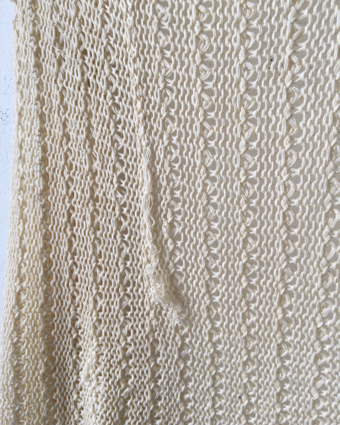 Fringe knit open vest 상품이미지4