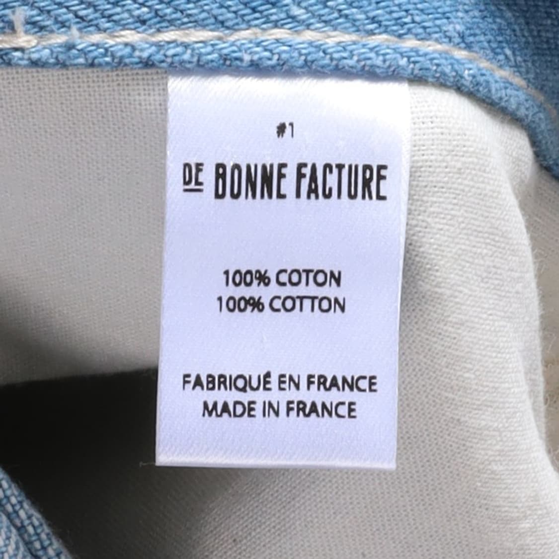 드 본 팩쳐 De Bonne Facture Denim Pants
 상품이미지9