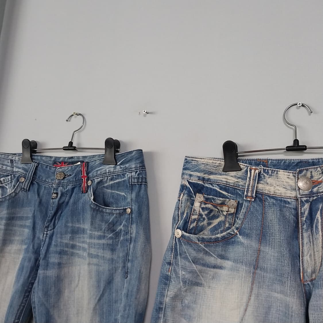 남성 청바지 6-7 부 여름 2벌 남자32인치 상품이미지2
