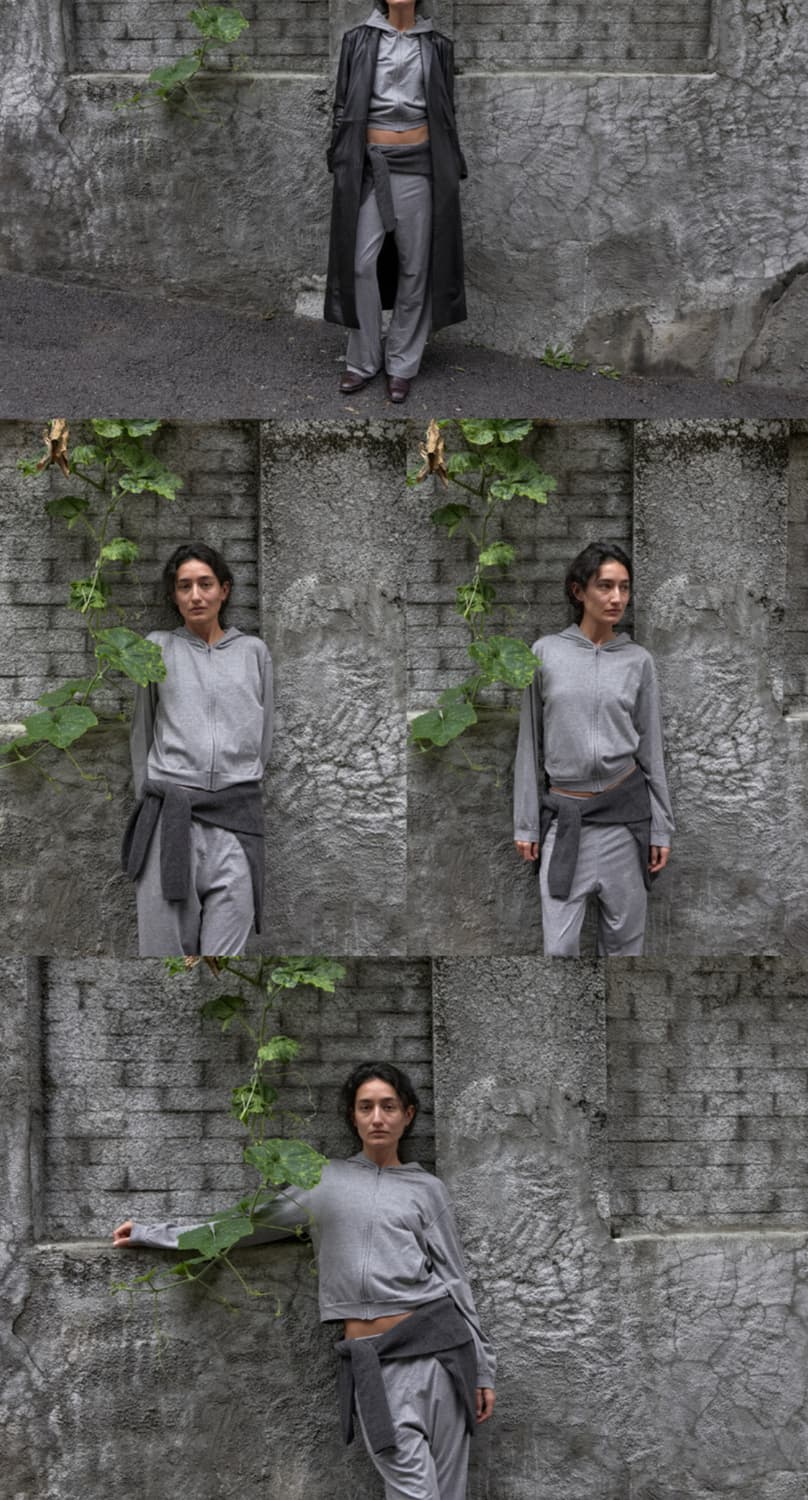 머듈 라운지 후드집업 4 (grey) 상품이미지1