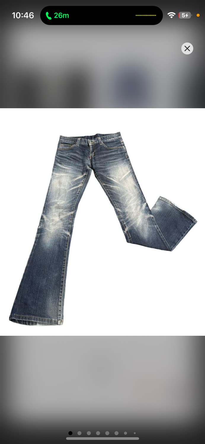 토네이도 마트 빈티지 부츠컷 로우라이즈 데님 팬츠 상품이미지1