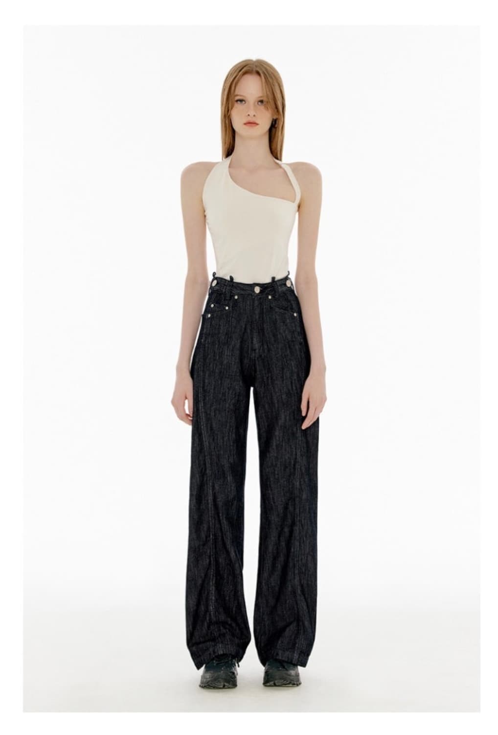 YUSE 유즈 SUMMER  LINE DENIM PANTS 상품이미지1