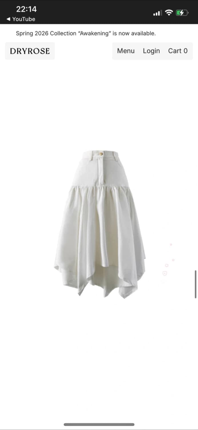 드리이로즈 스커트  상품이미지2