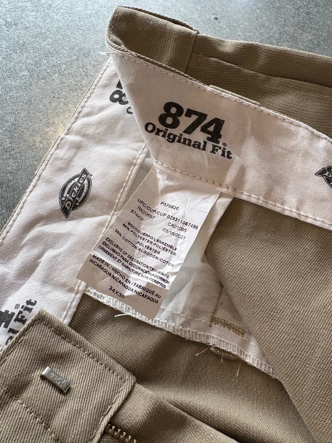 DICKIES 874 beige 상품이미지6