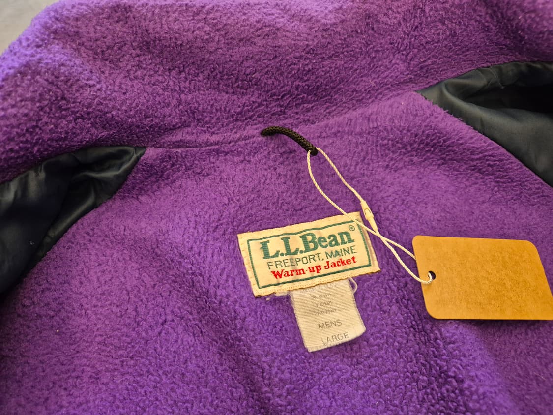 90s 엘엘빈 웜 업 자켓 상품이미지8