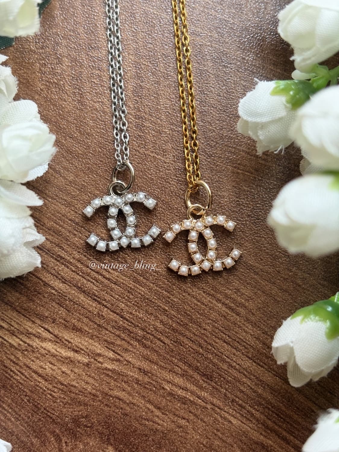 샤넬 쁘띠CC 펄 목걸이 상품이미지1