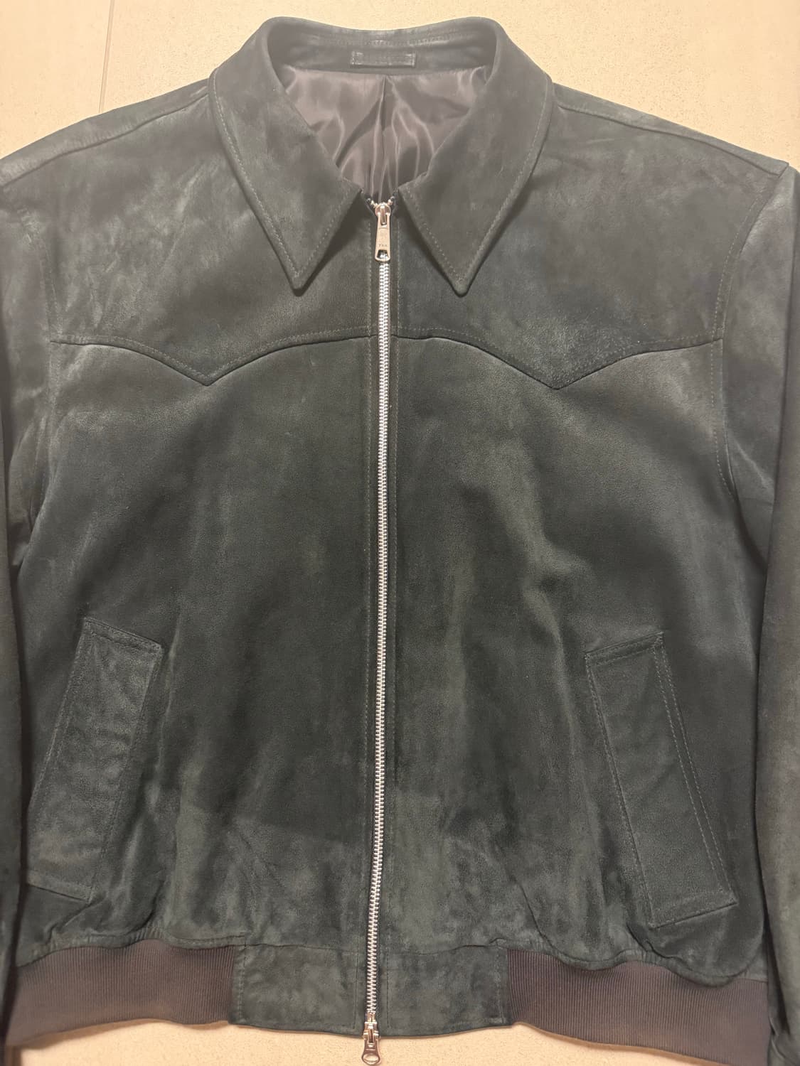 브라운야드 스웨이드 블루종 5사이즈 상품이미지3