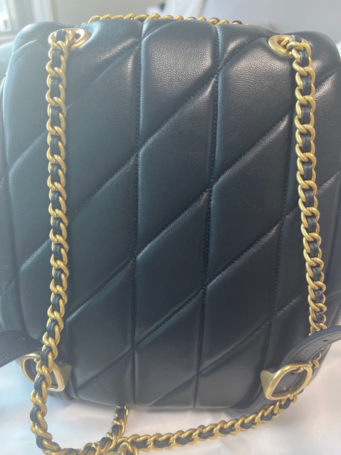 코치 태비 백팩 black 상품이미지3