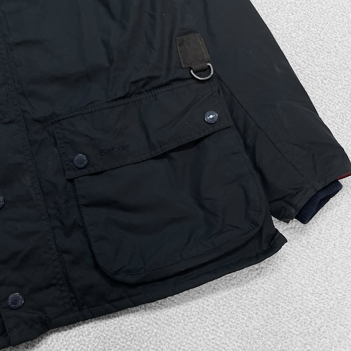 바버 Barbour digby 퀄티드 왁스 자켓 다크네이비 상품이미지4